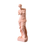 Maxbell Nordic Art Statue Art Ornament Sculpture for Countertop Furnishings Entryway pink