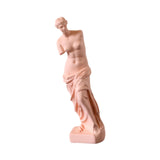 Maxbell Nordic Art Statue Art Ornament Sculpture for Countertop Furnishings Entryway pink