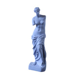 Maxbell Nordic Art Statue Art Ornament Sculpture for Countertop Furnishings Entryway violet