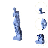 Maxbell Nordic Art Statue Art Ornament Sculpture for Countertop Furnishings Entryway violet