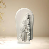 Maxbell Deskt Ornament Lifelike Present Goddess Sculpture for Living Room Hotel Lawn