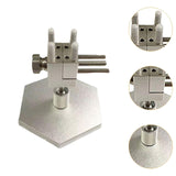 Maxbell DIY Modeling Tool Rotary Table Bench Vise for Engraving 360 Degrees Rotating hexagon base