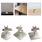 Maxbell DIY Modeling Tool Rotary Table Bench Vise for Engraving 360 Degrees Rotating hexagon base