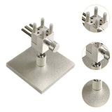 Maxbell DIY Modeling Tool Rotary Table Bench Vise for Engraving 360 Degrees Rotating Aluminium alloy