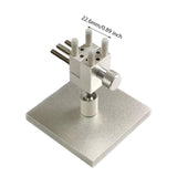 Maxbell DIY Modeling Tool Rotary Table Bench Vise for Engraving 360 Degrees Rotating Aluminium alloy