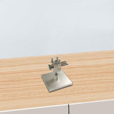Maxbell DIY Modeling Tool Rotary Table Bench Vise for Engraving 360 Degrees Rotating Stainless steel
