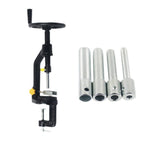 Maxbell Rubber Stopper Hole Puncher Set Hand Drill Hand Punch for Non-metallic Items