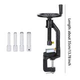 Maxbell Rubber Stopper Hole Puncher Set Hand Drill Hand Punch for Non-metallic Items