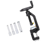 Maxbell Rubber Stopper Hole Puncher Set Hand Drill Hand Punch for Non-metallic Items