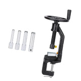 Maxbell Rubber Stopper Hole Puncher Set Hand Drill Hand Punch for Non-metallic Items