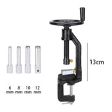 Maxbell Rubber Stopper Hole Puncher Set Hand Drill Hand Punch for Non-metallic Items