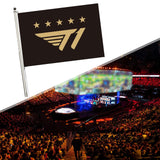 Maxbell Ti Esports Flag Gaming Event Fan Banner Multipurpose Background Support Flag 240cmx160cm