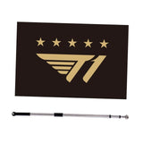 Maxbell Ti Esports Flag Gaming Event Fan Banner Multipurpose Background Support Flag 192cmx128cm