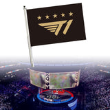 Maxbell Ti Esports Flag Gaming Event Fan Banner Multipurpose Background Support Flag 96cmx64cm