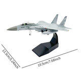 Maxbell Aircraft Model 1/100 Scale with Display Base Model Plane for Adults Boy Gift