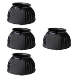 Maxbell 4Pcs Horse Hoof Boot Nonslip Comfortable Multifunction Adjustable Foot Guard S