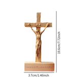 Maxbell Jesus Crucifix Crosses Figurine Jesus Crucifix Statue for Cabinet Home