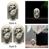 Maxbell Greek Plaster Statue Figurine Greek Statue for Room Coffee Table Decor 1Pc