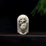 Maxbell Greek Plaster Statue Figurine Greek Statue for Room Coffee Table Decor 1Pc