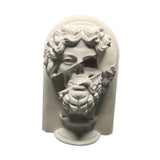 Maxbell Greek Plaster Statue Figurine Greek Statue for Room Coffee Table Decor 1Pc