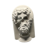 Maxbell Greek Plaster Statue Figurine Greek Statue for Room Coffee Table Decor 1Pc