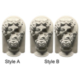 Maxbell Greek Plaster Statue Figurine Greek Statue for Room Coffee Table Decor 1Pc