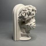 Maxbell Greek Plaster Statue Figurine Greek Statue for Room Coffee Table Decor 2Pcs