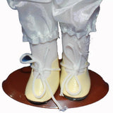 Maxbell Decorative Ceramic Doll 20cm Ceramic Doll in Dress for Desk Decoration Table