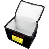 Maxbell Lipo Battery Fireproof Bag PVC Fireproof Spare Battery Bag Lipo Charging Bag Black