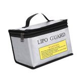 Maxbell Lipo Battery Fireproof Bag PVC Fireproof Spare Battery Bag Lipo Charging Bag Silver