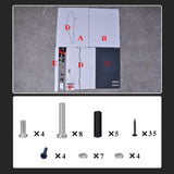 Maxbell Model Kit Tool Tools Storage Work Table for Assembly Hobby Car Cut and Grind