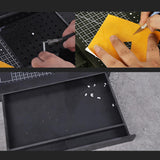 Maxbell Model Kit Tool Tools Storage Work Table for Assembly Hobby Car Cut and Grind