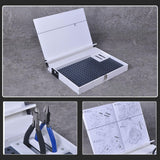 Maxbell Model Kit Tool Tools Storage Work Table for Assembly Hobby Car Cut and Grind