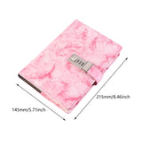 Maxbell Diary with Lock Thick Lock Journal Planner Organizer Daily Journal Boys Kids Pink