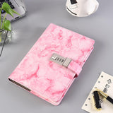Maxbell Diary with Lock Thick Lock Journal Planner Organizer Daily Journal Boys Kids Pink