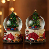 Maxbell Glass Snow Globe Resin Snowflakes Snow Globe for Party Girlfriend Boys Girls