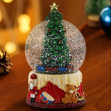 Maxbell Glass Snow Globe Resin Snowflakes Snow Globe for Party Girlfriend Boys Girls