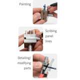 Maxbell Mini Vise Stainless Steel Table Clamp for Modeling Small Electronics Hobbies