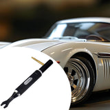 Maxbell Model Car Pull Rod Wrench Aluminum Alloy Heavy Duty Wear Resistant Hand Tool silver