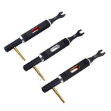 Maxbell Model Car Pull Rod Wrench Aluminum Alloy Heavy Duty Wear Resistant Hand Tool silver