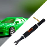 Maxbell Model Car Pull Rod Wrench Aluminum Alloy Heavy Duty Wear Resistant Hand Tool gold