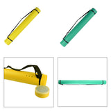 Maxbell Extendable Poster Tube Poster Carrying Case for Blueprints Drafting Drawings Yellow