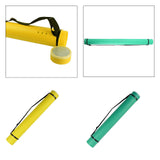 Maxbell Extendable Poster Tube Poster Carrying Case for Blueprints Drafting Drawings Yellow