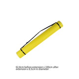 Maxbell Extendable Poster Tube Poster Carrying Case for Blueprints Drafting Drawings Yellow