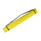 Maxbell Extendable Poster Tube Poster Carrying Case for Blueprints Drafting Drawings Yellow