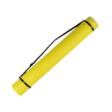 Maxbell Extendable Poster Tube Poster Carrying Case for Blueprints Drafting Drawings Yellow