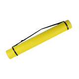 Maxbell Extendable Poster Tube Poster Carrying Case for Blueprints Drafting Drawings Yellow