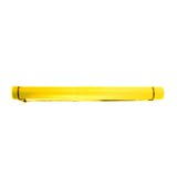 Maxbell Extendable Poster Tube Poster Carrying Case for Blueprints Drafting Drawings Yellow