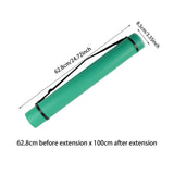 Maxbell Extendable Poster Tube Poster Carrying Case for Blueprints Drafting Drawings Green