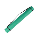 Maxbell Extendable Poster Tube Poster Carrying Case for Blueprints Drafting Drawings Green